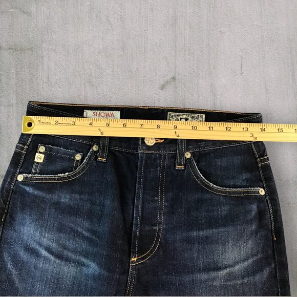 AG Alexxis Slim High Rise Selvage Jeans Women’s 26R – SHOWA Japan Denim Limited - Picture 12 of 16